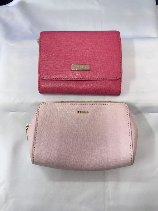FURLA Wallet 2 Pieces Pouch 2 Piece Set