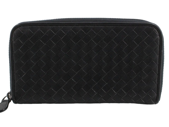 Bottega Venetta Long zipper Wallet leather