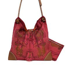 HERMES Silky City MM Shoulder Bag