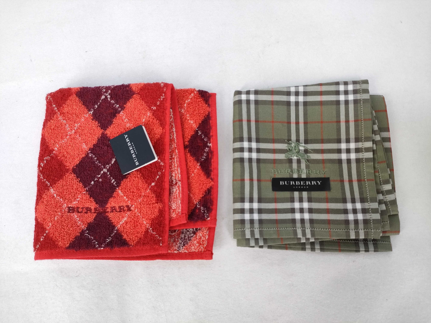 FENDI Celine/Burberry, etc. Unused Handkerchief 8 Pieces Set