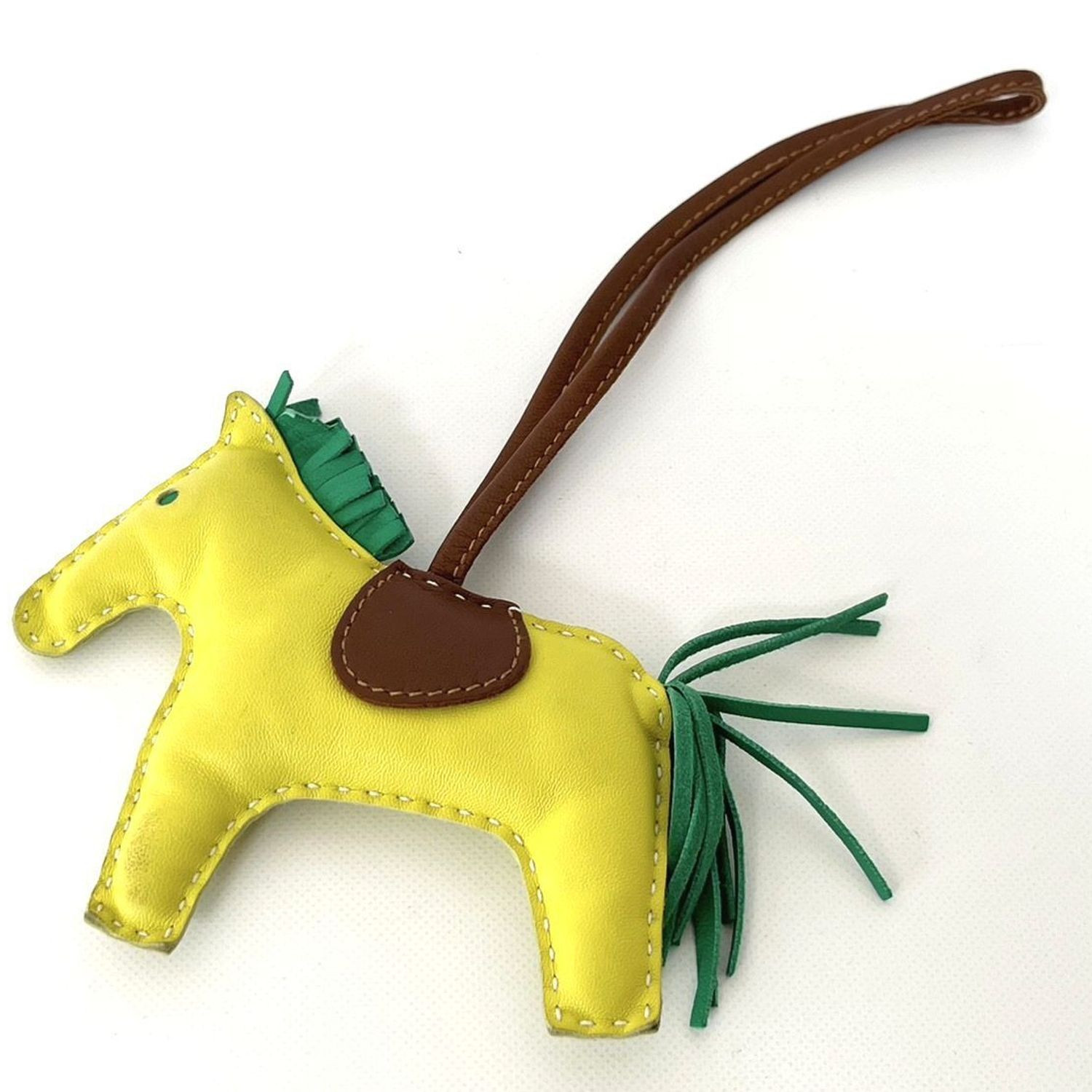 HERMES Rodeo Charm MM Charm Agnomiro Yellow Other Accessories