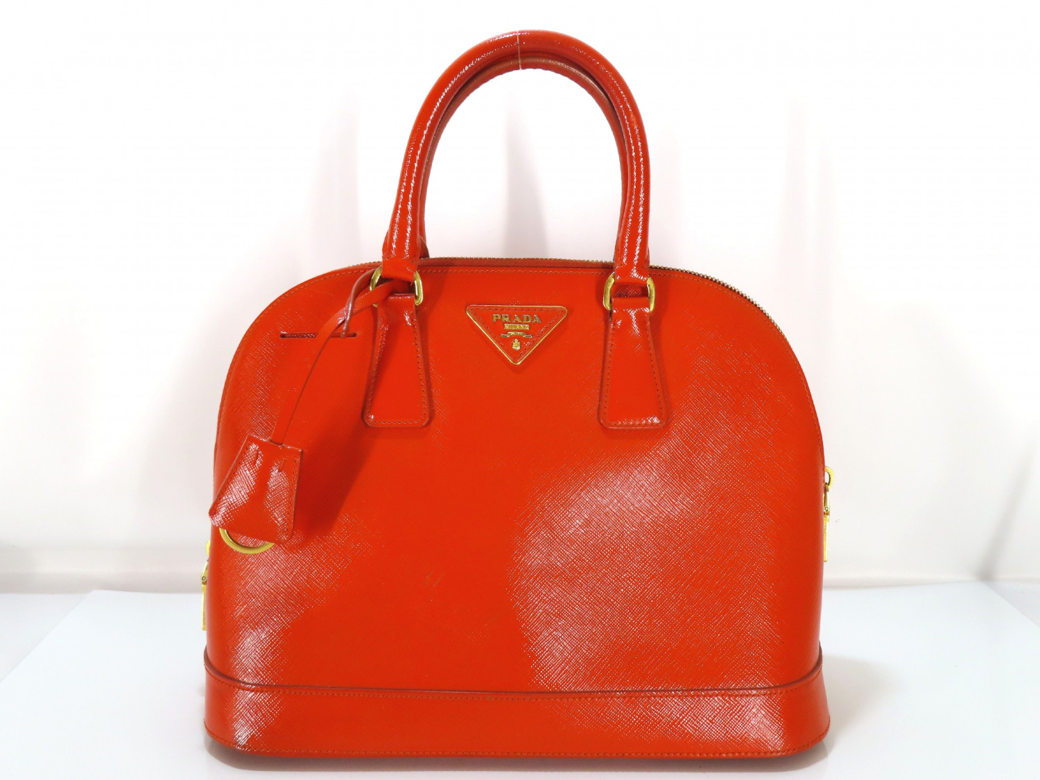 PRADA Bags & Bags ALMA ORANGE HAND BAG