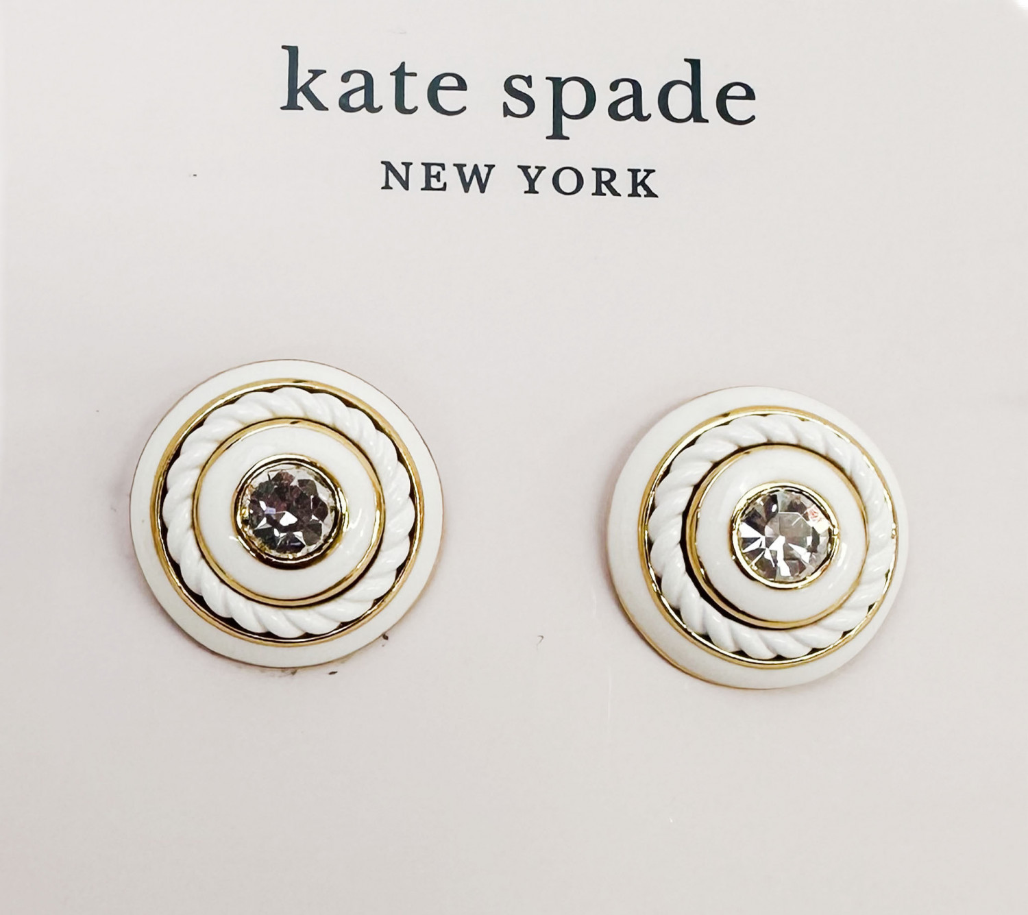 KATE SPADE Earing with gem stone