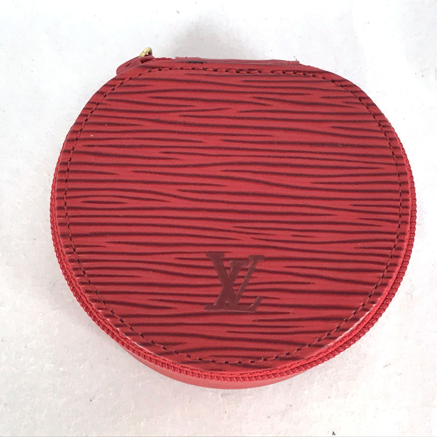 LOUIS VUITTON Epi LV Ecrin Epi M48217 Red Other Accessories